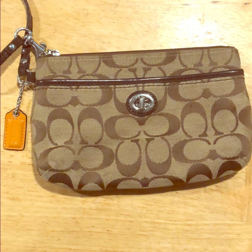 COACH wristlet